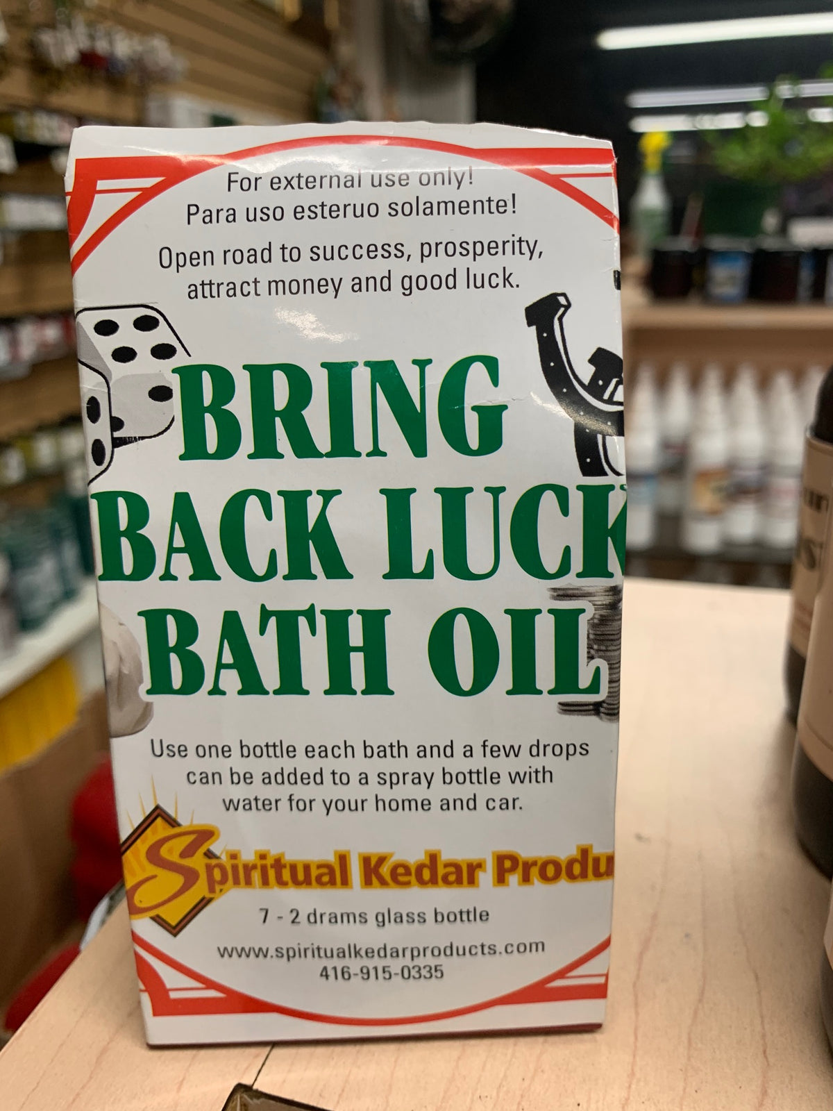 Bring Back Luck Bath Oil