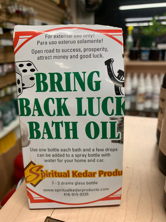 Bring Back Luck Bath Oil
