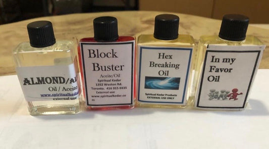 Various Spiritual Oils